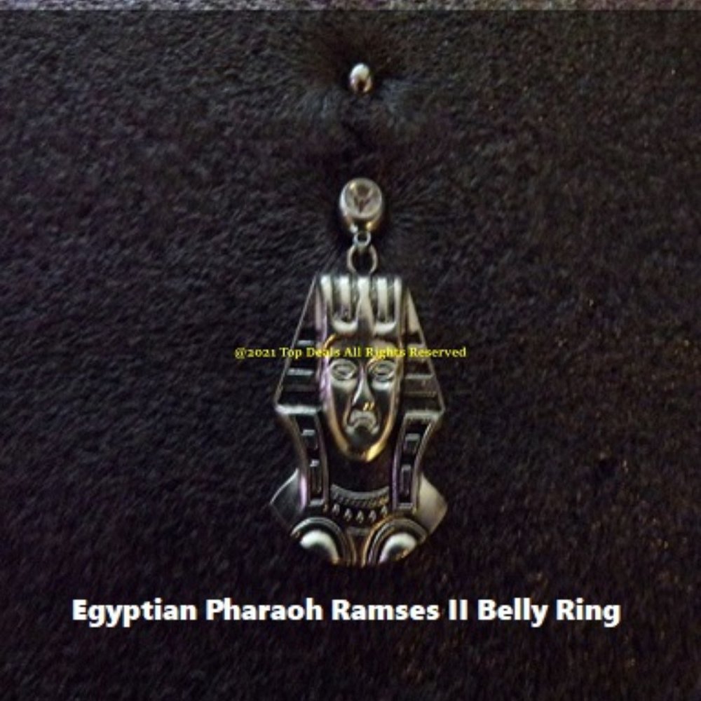 Navel Piercing ~ Egyptian ~ Pharaoh Ramses II